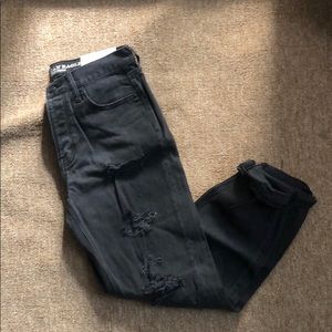 Destroyed Vintage Hi Rise Jeans